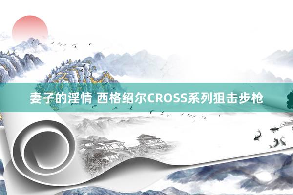妻子的淫情 西格绍尔CROSS系列狙击步枪